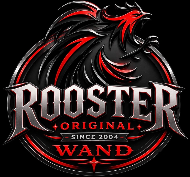 Logótipo oficial Rooster Original, Since 2004, Wand